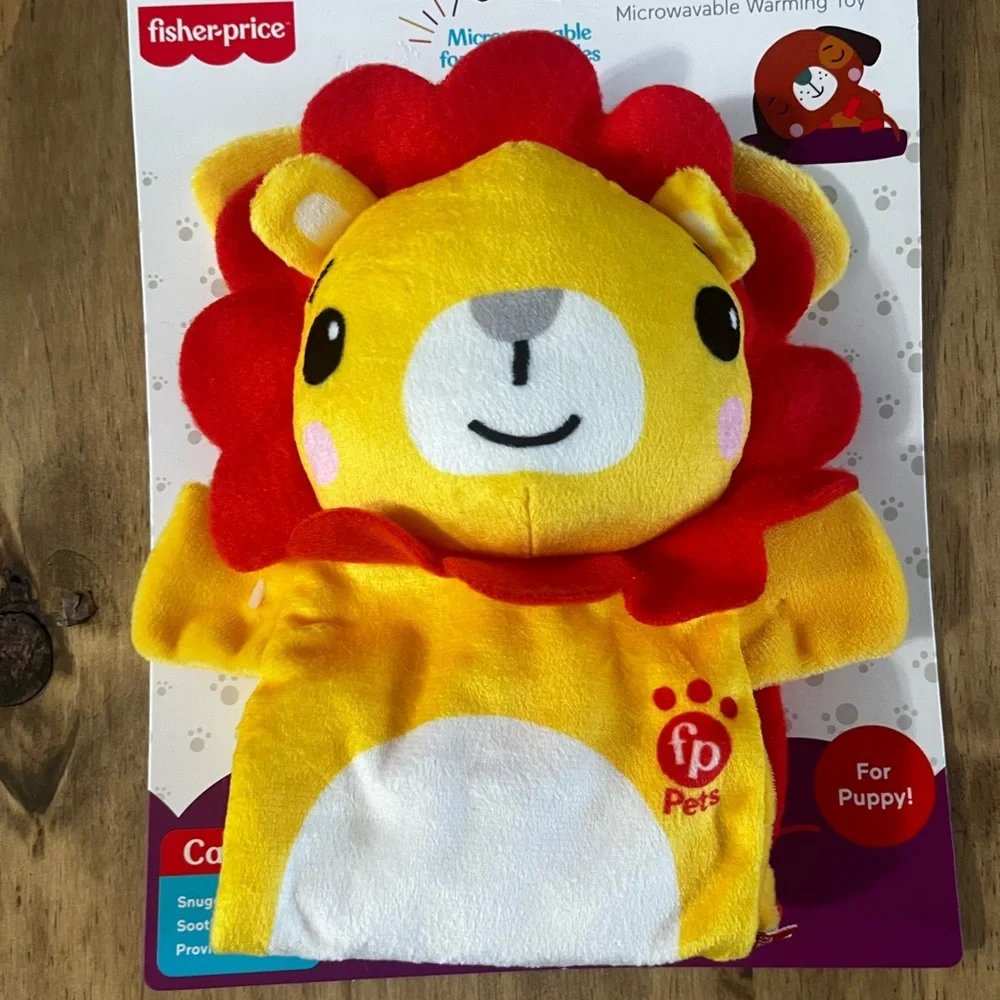 NEW Dog Puppy Toys Fisher Price: Stack Attack & Snuggle Up Warming Toy Anxiety